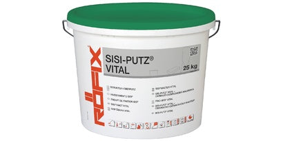 Silicate-silicone finishing render