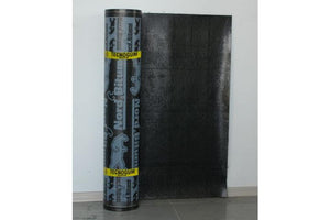 Bitumen waterproofing with shingles