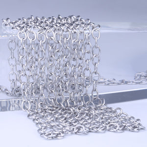 15FT Stainless Steel Chain Link in Bulk