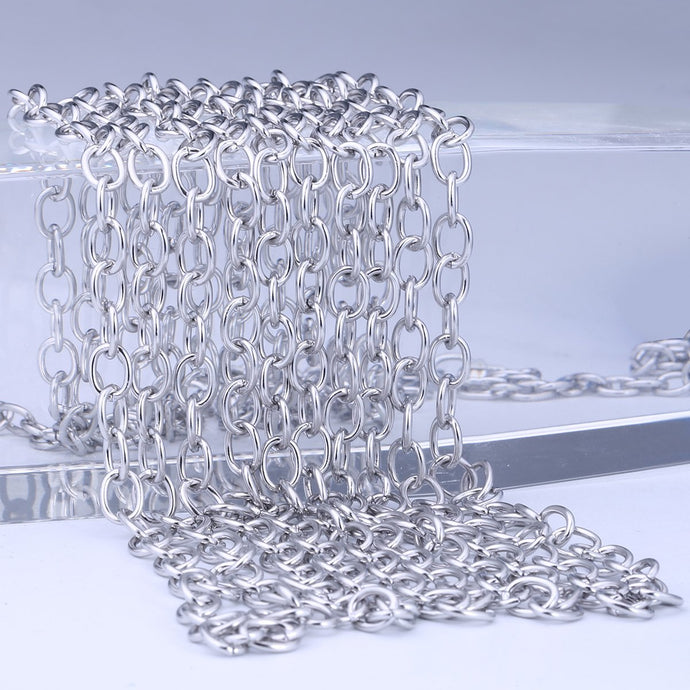 15FT Stainless Steel Chain Link in Bulk