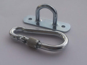 Home Gym Anchor Mount with Locking Carabiners