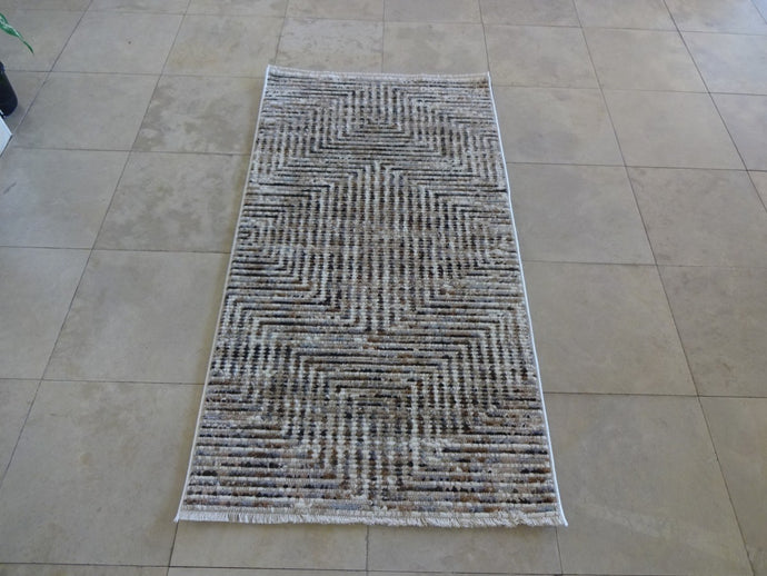 Nomadic Pattern Rug Grey