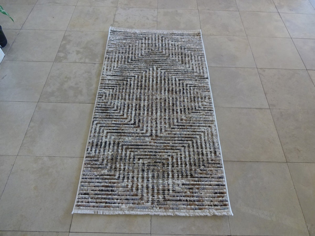 Nomadic Pattern Rug Grey