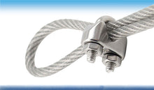 Load image into Gallery viewer, Wire Rope Clamp Clip 10 pieces