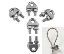 Load image into Gallery viewer, Wire Rope Clamp Clip 10 pieces