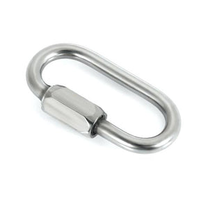 D Shape Locking Carabiner 2 pcs Quick Link - Retail Heaven