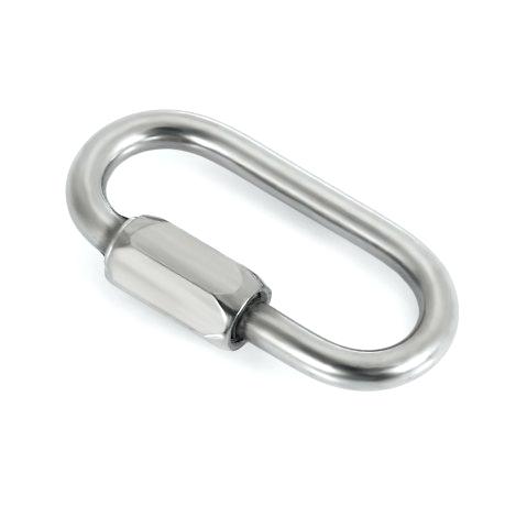 D Shape Locking Carabiner 2 pcs Quick Link - Retail Heaven