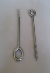 5pcs Hammock Hooks Cords 9"Long