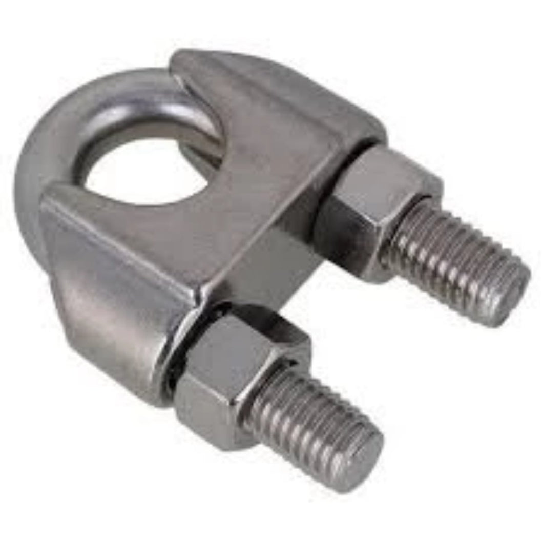 Wire Rope Clamp Clip 10 pieces