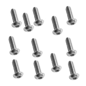 M6 Stainless Steel Button Head Screw Bolt Kayak Pad Eye Accessories for Boating Sailing Rigging Marine - Retail Heaven