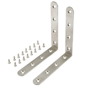 Furniture Corner Bracket Stainless Steel - Retail Heaven
