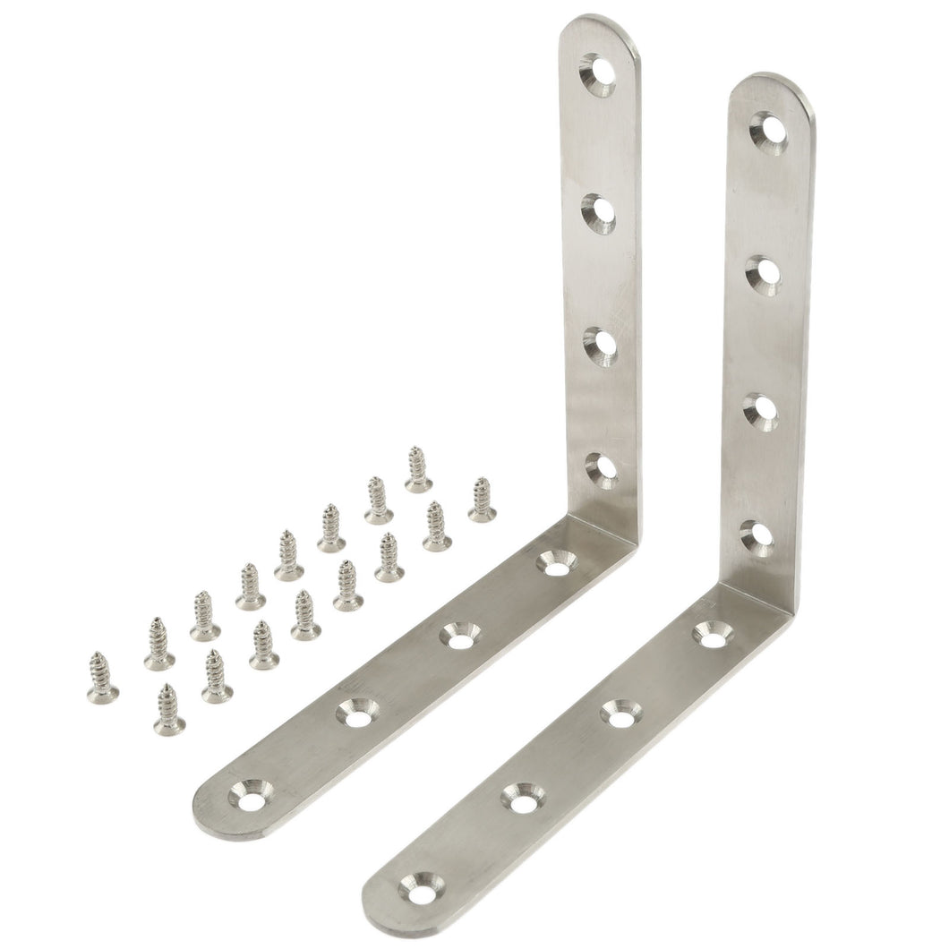 Furniture Corner Bracket Stainless Steel - Retail Heaven
