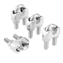 Load image into Gallery viewer, 4Pcs 316 Stainless Steel Saddle Wire Rope Clips M2/M3/M4/M5 - Retail Heaven