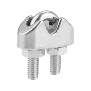 4Pcs 316 Stainless Steel Saddle Wire Rope Clips M2/M3/M4/M5 - Retail Heaven