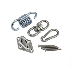 Stainless Hanging Chair Hardware Hammock Hook Ceiling Mount Spring Suspension Swing Hook Kit For Garden Swing Kit - Retail Heaven
