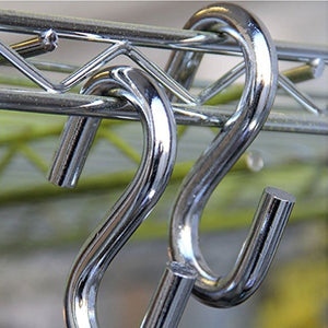 4-pack Heavy Duty S Shaped Hooks Galvanized Utility Hooks, 1-3/4 Inches Long Dropshipping - Retail Heaven