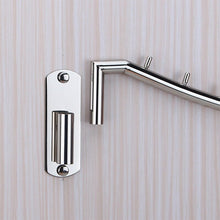 Load image into Gallery viewer, Wall Mounted Clothes Hanger Rack, Stainless Steel Garment Hooks Swing Arm Holder - Retail Heaven