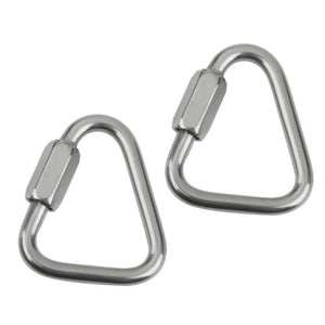 Mountain Climbing Lock On Triangle Shape Carabiner